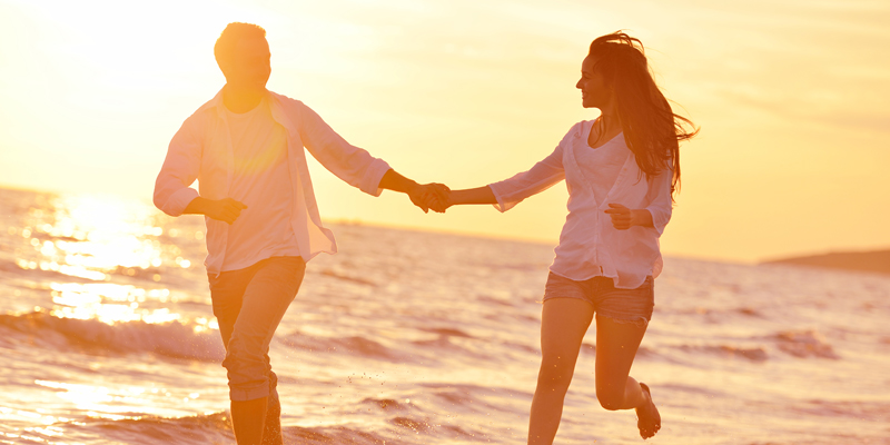 Glückliches Paar - ThetaHealing Seminar Du und dein Lebenspartner